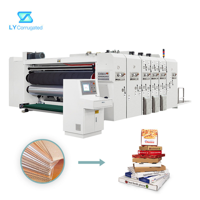 Slotter PLC Flexoプリンター、回転式印刷の細長い穴がつき、型抜き機械